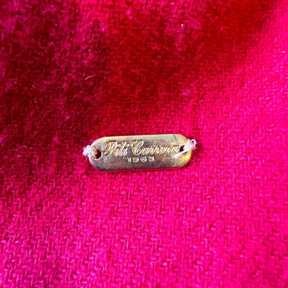 ❤️❤️❤️PILI CARRERA ABRIGO RED COAT ❤️❤️❤️ GORGEOUS - Picture 2 of 5